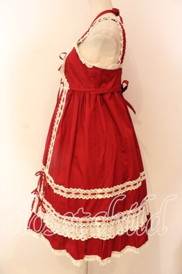 画像4: BABY,THE STARS SHINE BRIGHT / ベビードールジャンパースカート  えんじ O-25-12-22-003-BA-OP-OW-OS (4)