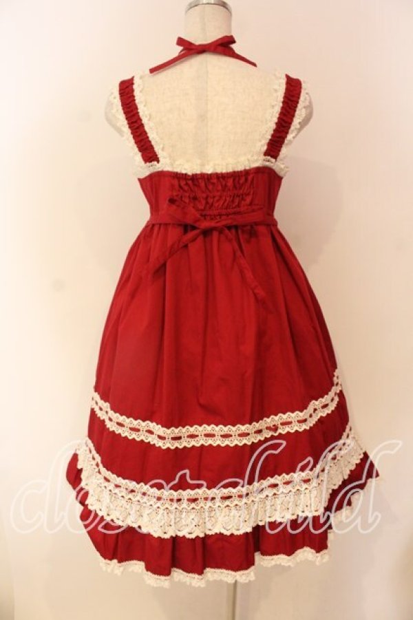 画像5: BABY,THE STARS SHINE BRIGHT / ベビードールジャンパースカート  えんじ O-25-12-22-003-BA-OP-OW-OS (5)