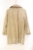 画像2: axes femme / ツイードコート  ベージュ O-25-12-22-056-AX-CO-IG-OS (2)