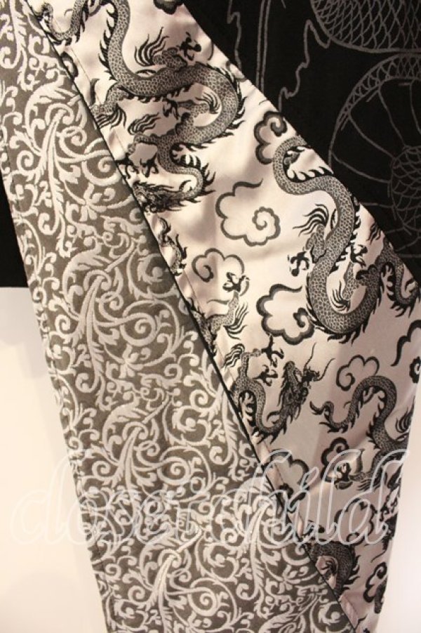 画像4: Qutie Frash / インナーチュニック  ブラック×グレー O-25-12-22-065-QU-OP-IG-OS (4)