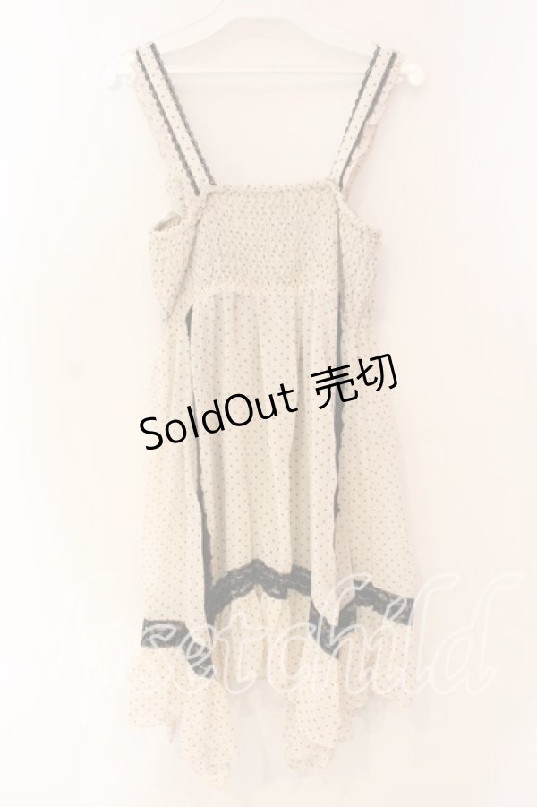 画像3: axes femme / ドットシフォンシャーリングチュニック M オフ O-25-12-22-1009-AX-TO-IG-OS (3)