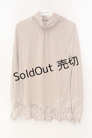 画像: axes femme / ストーン付きインナーカットソー M ピンク O-25-12-22-1023-AX-TO-IG-ZT525