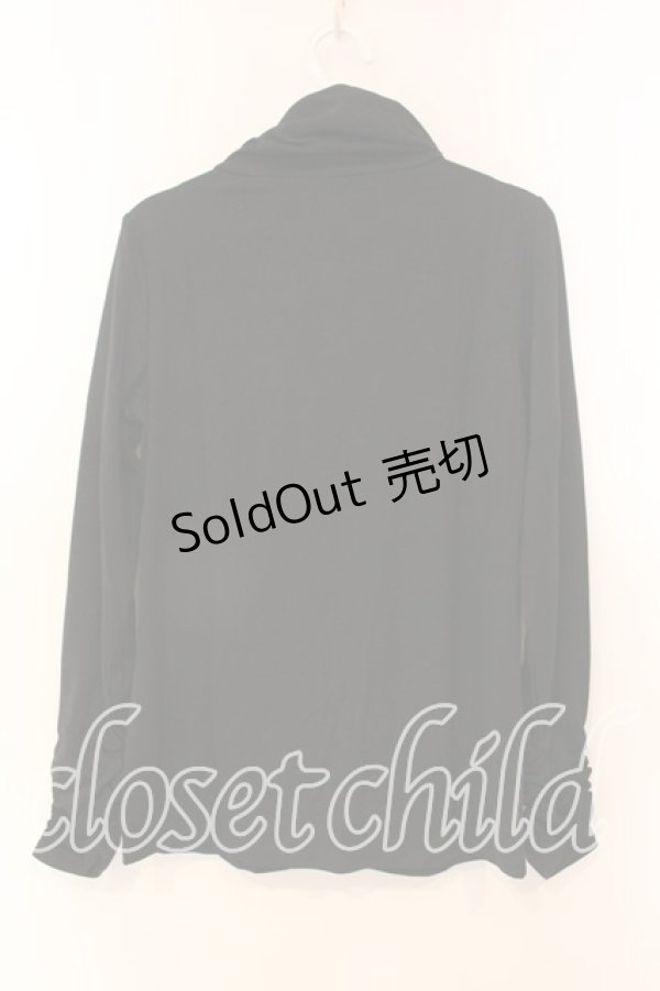 画像2: axes femme / 胸元ビジュータートル M クロ O-25-12-22-1034-AX-TO-IG-ZT517 (2)