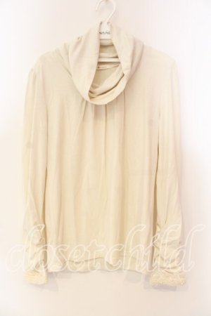 画像: axes femme / オフタートルインナープルオーバー M アイボリー O-25-12-22-1037-AX-TO-IG-OS