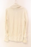 画像2: axes femme / オフタートルインナープルオーバー M アイボリー O-25-12-22-1037-AX-TO-IG-OS (2)