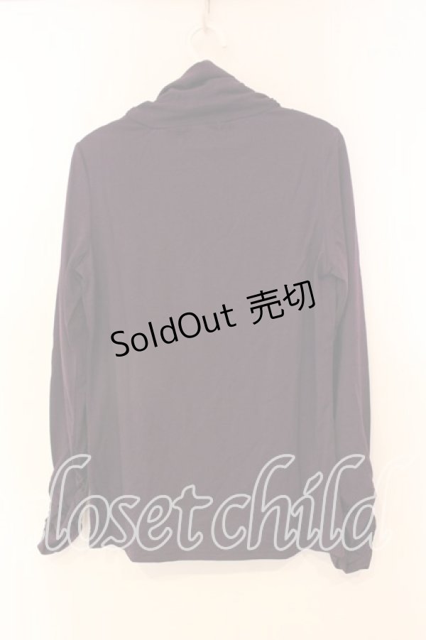 画像2: axes femme / 胸元ビジュータートル M パープル O-25-12-22-1045-AX-TO-IG-ZT525 (2)