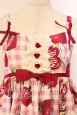 画像2: Pretty Rock Baby（海外ロリータブランド） / The Gingham Cherryジャンパースカート L ピンク O-25-12-22-001-LO-OP-OW-OS (2)
