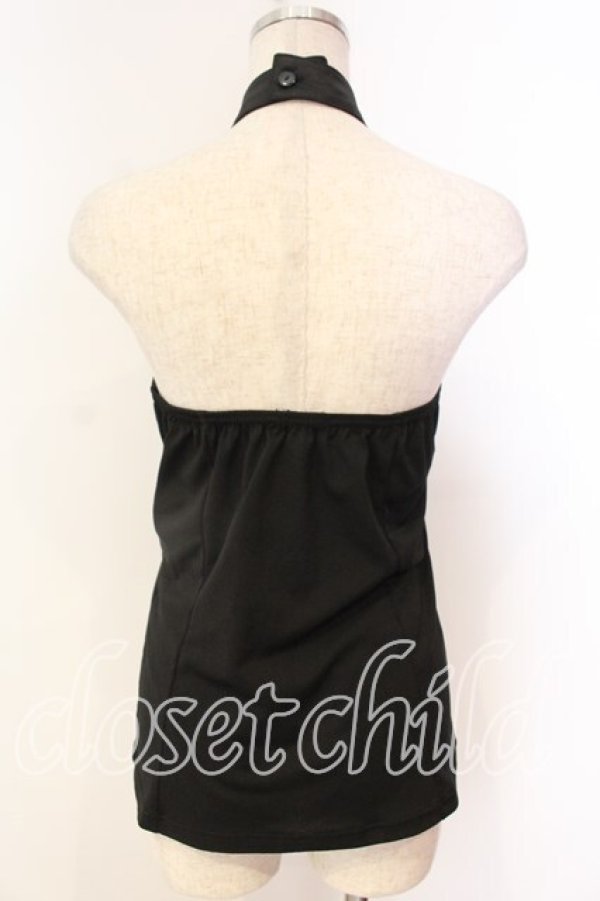 画像3: Qutie Frash / ホルターキャミ  ブラック O-25-12-22-005-QU-TO-IG-OS (3)