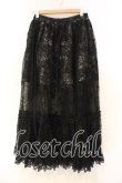 画像1: Qutie Frash / メッシュロングスカート  ブラック O-25-12-22-078-QU-SK-IG-OS (1)