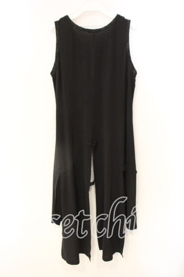 画像3: Qutie Frash / 気楡茶閃洸 Aラインチュニック  ブラック O-25-12-22-081-QU-OP-IG-OS (3)