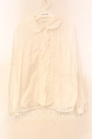 画像: Shirley Temple / コットンレース丸襟ブラウス 160ｃｍ シロ O-25-12-22-088-ET-BL-OW-OS