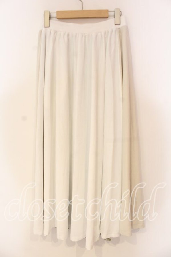 画像4: Qutie Frash / 和柄プリーツロングスカート  ホワイト O-25-12-22-097-QU-SK-OW-OS (4)