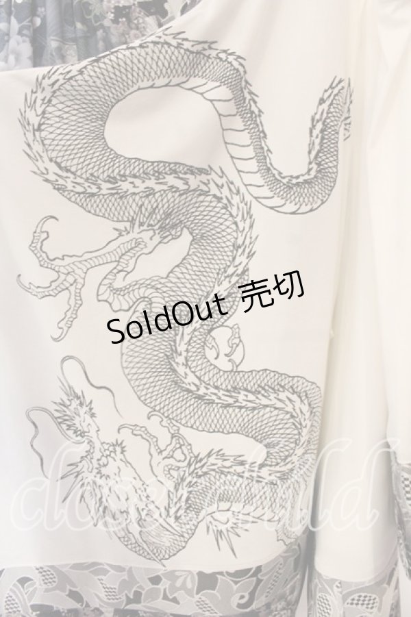 画像3: Qutie Frash / 肩あき着物カーデ  ホワイト O-25-12-22-099-QU-TO-OW-OS (3)