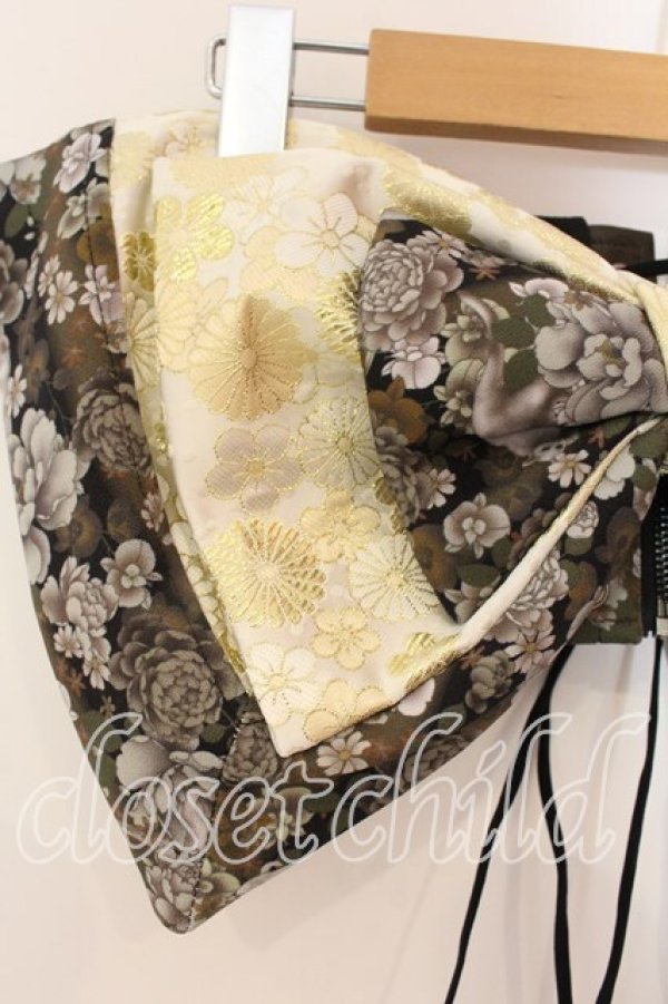 画像2: Qutie Frash / リボン帯コルセット  ブラウン O-25-12-22-100-QU-TO-OW-OS (2)