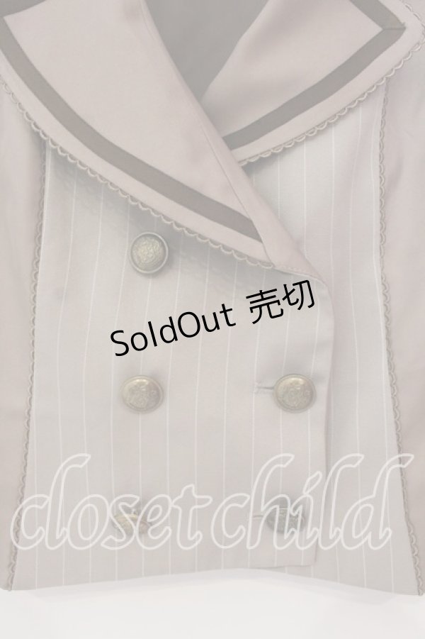 画像2: axes femme Kawaii / 切替えベスト  ブラウン O-25-12-22-020-AX-TO-IG-ZT506 (2)