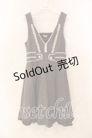 画像: axes femme / ブーケ×バラJQジャンスカ M ブラウン O-25-12-22-036-AX-OP-OW-ZT504