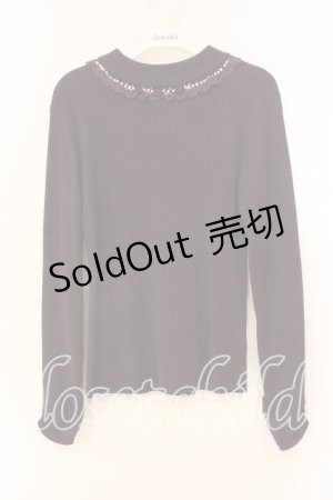 画像: axes femme / バラボトルネックリブプルオーバー M パープル O-25-12-23-035-AX-TO-OW-OS