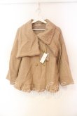画像1: axes femme / ラメ入りロービングジャケット M ベージュ O-25-12-23-040-AX-JA-IG-OS (1)