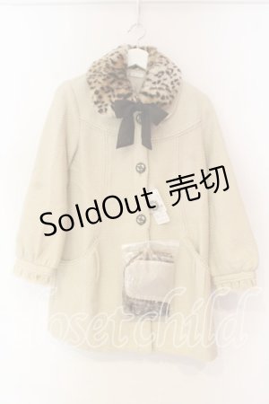 画像: axes femme / ティペット付きロービングコート Ｍ ベージュ O-25-12-23-041-AX-CO-IG-OS