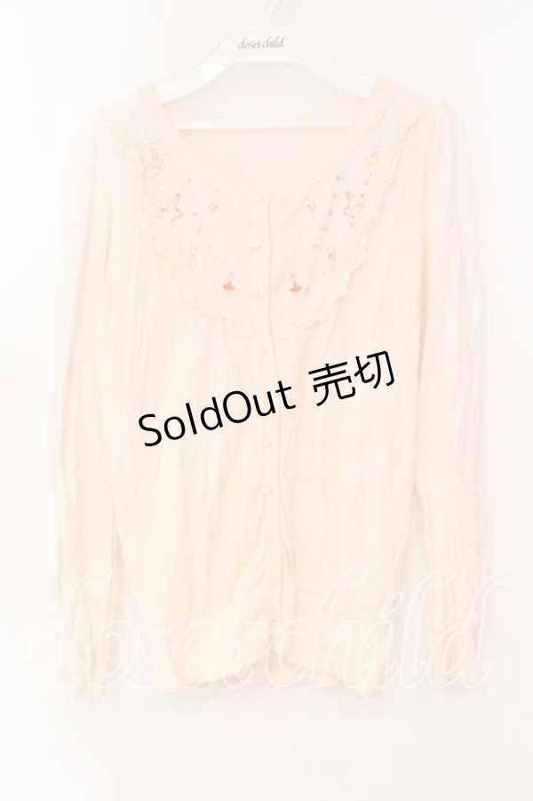 画像1: Franche Lippee / ゆらゆらカーディガン  ピンク O-25-12-23-064-LO-TO-IG-OS (1)