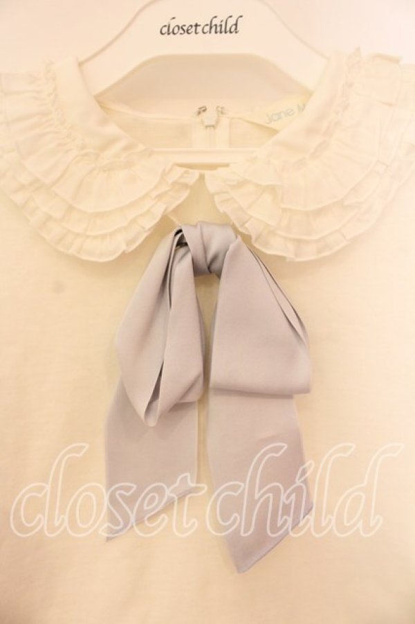 画像2: Jane Marple / Frill collar pullover プルオーバー Ｍ シロ O-25-12-23-071-JM-TO-IG-OS (2)