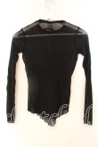 画像4: Jean Paul GAULTIER / パワーネットポイントトップス S ブラック O-25-12-23-005-GO-TO-YM-OS (4)