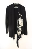 画像1: HELL CAT PUNKS / スカルプリントカーディガン F ブラック O-25-12-23-010-PU-TO-YM-OS (1)