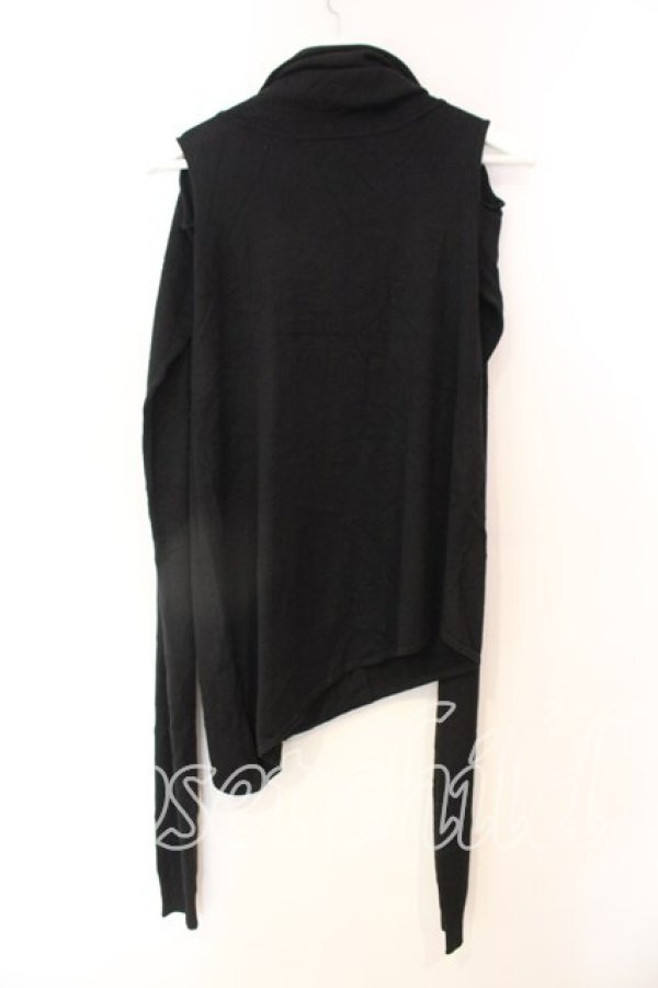 画像4: Moi-meme-Moitie / 十字架ボタンロングスリーブニット  ブラック O-25-12-23-024-MO-TO-IG-OS (4)