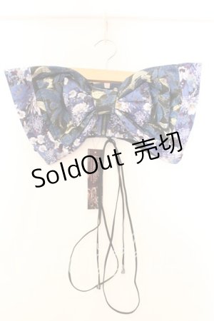画像: Qutie Frash / リボン帯コルセット  ブルー O-25-12-25-036-QU-TO-IG-ZT546
