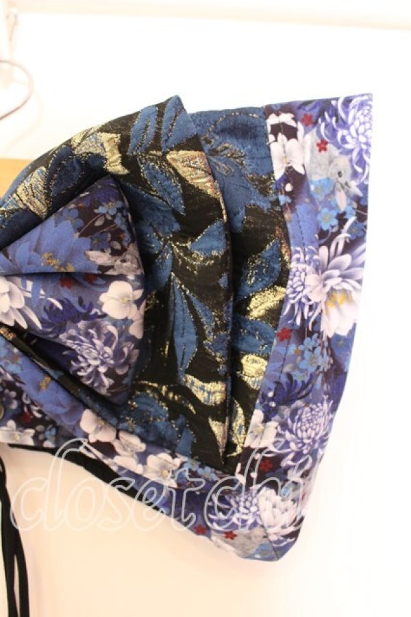 画像3: Qutie Frash / リボン帯コルセット  ブルー O-25-12-25-036-QU-TO-IG-OS (3)