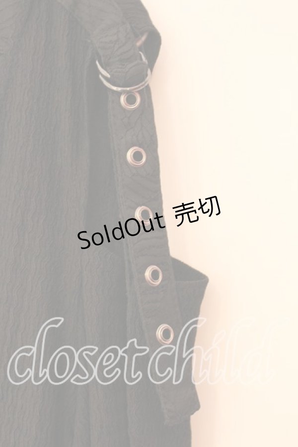 画像4: Qutie Frash / 着物チュニック  ブラック O-25-12-25-037-QU-OP-IG-OS (4)