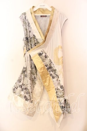 画像: Qutie Frash / 着物インナーチュニック  ホワイト O-25-12-25-040-QU-TO-IG-OS