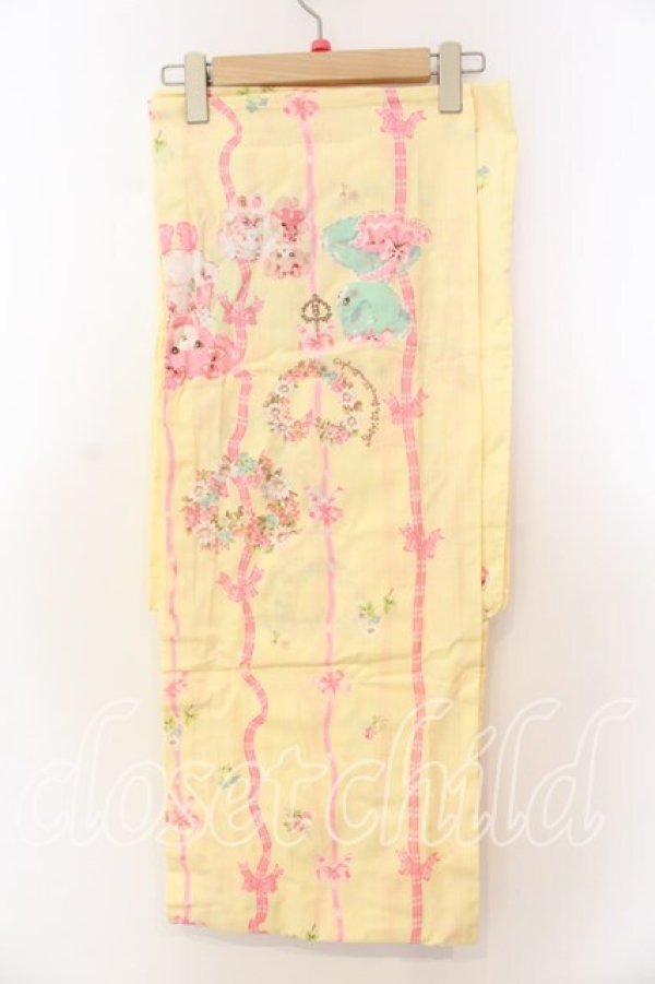 画像3: BABY,THE STARS SHINE BRIGHT / なかよしくみゃちゃんの浴衣  イエロー O-25-12-25-042-BA-OP-IG-OS (3)