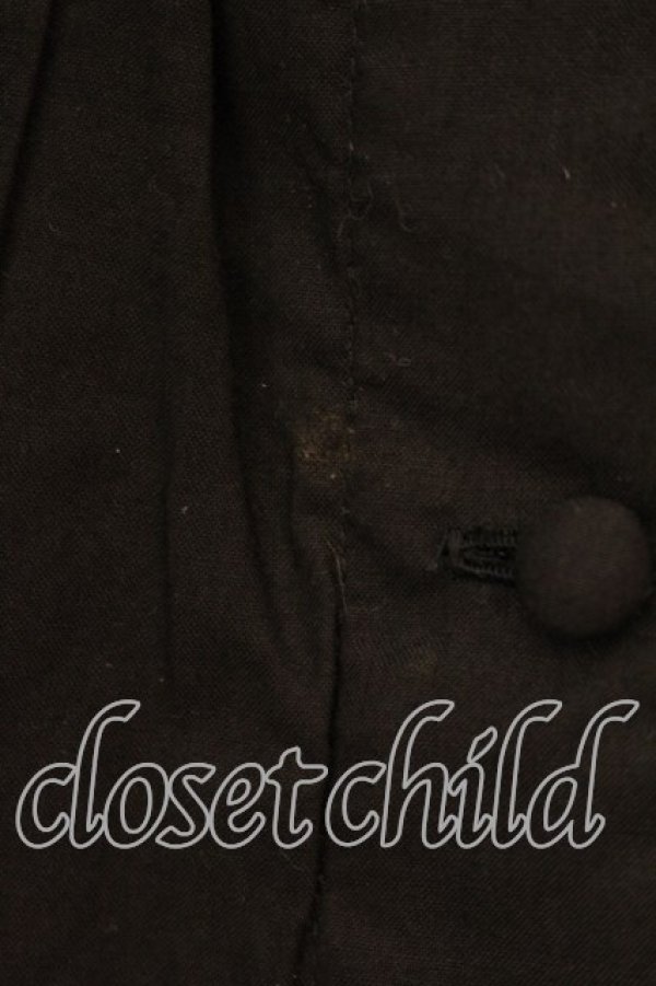 画像2: PINK HOUSE / レイヤードノースリーブブラウス【お直しあり】  クロ O-25-12-25-050-LO-BL-IG-OS (2)