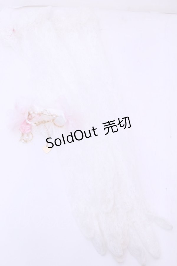 画像3: Angelic Pretty / レーシィロングレース手袋  シロ O-25-12-25-1039-AP-AC-IG-OS (3)