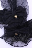 画像2: Angelic Pretty / ハートチュールPrincessアームウォーマー  クロ O-25-12-25-1045-AP-ZA-OW-OS (2)