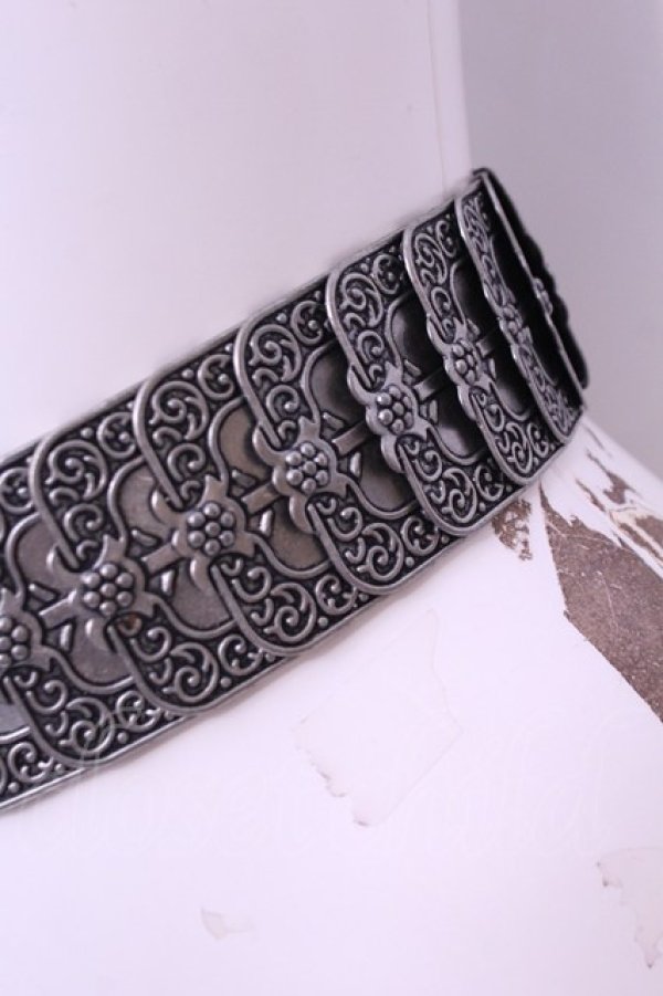 画像3: Ozz On / バタフライモチーフベルト  シルバー O-25-12-25-1049-OO-ZA-OW-OS (3)