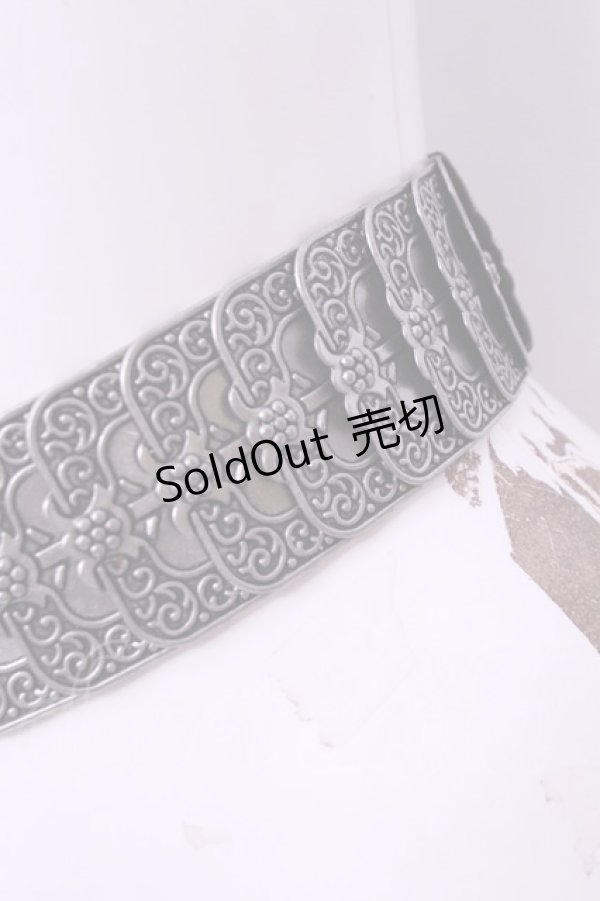 画像3: Ozz On / バタフライモチーフベルト  シルバー O-25-12-25-1049-OO-ZA-OW-ZT0110C (3)