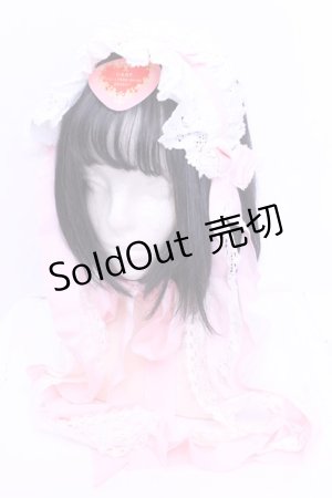 画像: BABY,THE STARS SHINE BRIGHT / ロングリボンレースヘッドドレス  ピンク O-25-12-25-1007-BA-AC-IG-OS