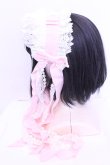 画像3: BABY,THE STARS SHINE BRIGHT / ロングリボンレースヘッドドレス  ピンク O-25-12-25-1007-BA-AC-IG-OS (3)