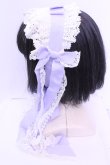 画像3: BABY,THE STARS SHINE BRIGHT / ロングリボンレースヘッドドレス  ラベンダー O-25-12-25-1008-BA-AC-IG-OS (3)
