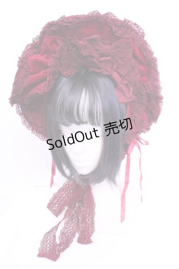 画像1: BABY,THE STARS SHINE BRIGHT / ジュエリアボンネット  えんじ O-25-12-25-1009-BA-AC-IG-OS (1)