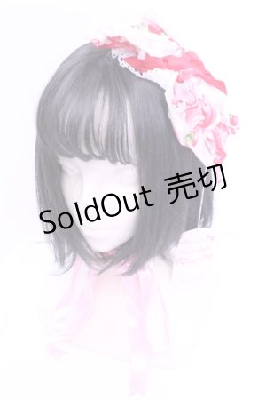 画像: Angelic Pretty / スウィートリボンストロベリーキャノティエ  ピンク O-25-12-25-1012-AP-AC-IG-OS