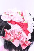 画像2: Angelic Pretty / スウィートリボンストロベリーキャノティエ  ピンク O-25-12-25-1012-AP-AC-IG-OS (2)