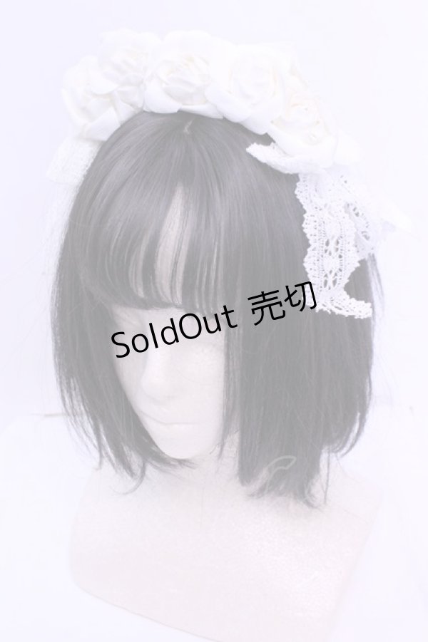 画像1: BABY,THE STARS SHINE BRIGHT / ピュアプリンセスカチューシャ  シロ O-25-12-25-1014-BA-AC-IG-ZT422-F009 (1)