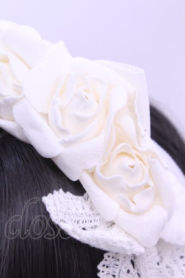 画像2: BABY,THE STARS SHINE BRIGHT / ピュアプリンセスカチューシャ  シロ O-25-12-25-1014-BA-AC-IG-OS (2)