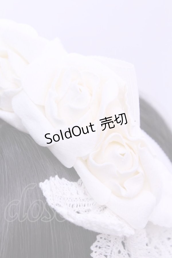 画像2: BABY,THE STARS SHINE BRIGHT / ピュアプリンセスカチューシャ  シロ O-25-12-25-1014-BA-AC-IG-ZT422-F009 (2)