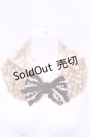 画像: Innocent World / ロッタ付け衿  ブラウン O-25-12-25-1022-IW-ZA-IG-OS