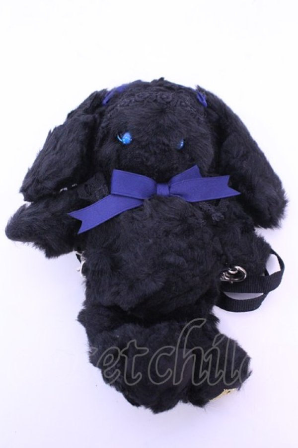 画像1: BABY,THE STARS SHINE BRIGHT / うさくみゃリュックミニミニ  クロ O-25-12-25-1027-BA-ZA-IG-OS (1)