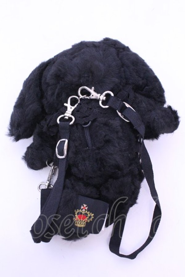 画像3: BABY,THE STARS SHINE BRIGHT / うさくみゃリュックミニミニ  クロ O-25-12-25-1027-BA-ZA-IG-OS (3)